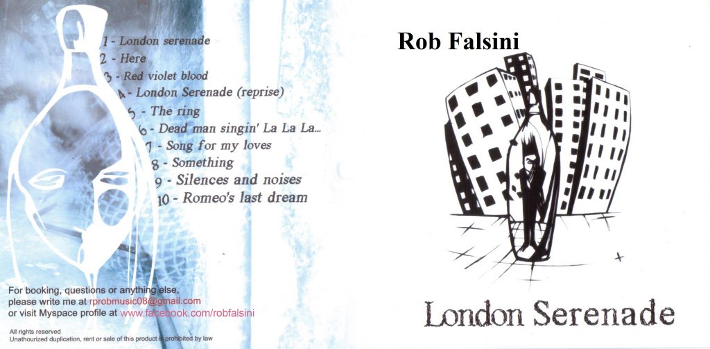 Rob Falsini London Serenade Cover spread