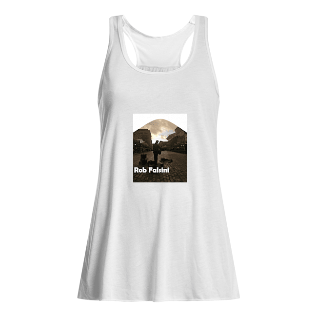 rob falsini merchandise moteefe womens flowy tank top white