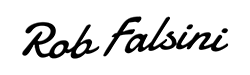Rob Falsini Logo